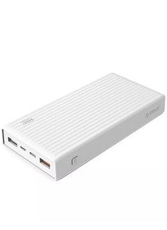 Buy K20000 20000mAh 18W USB-A & Type-C & Micro B Smart Power Bank, 2 x Input ports (Type-C and Micro USB) - 3 x Output ports (Type-C and USB Type-A) in Egypt