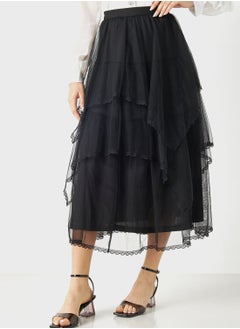 Buy Ruffle Tiered Skirt in UAE