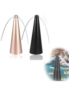 Buy Fly Fan for Tables Indoor Outdoor Meal, Portable Table Fly Fan Keep for Your Food Clean Fly Deterrent Fan for Indoor Outdoor Meal Food Fly Fans Keep Flies Away from Your Food and Your Family (2pcs) in Saudi Arabia