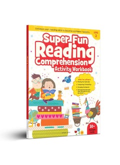 اشتري Super Fun Reading Comprehension - Activity Workbook For Children - Level 2 في الامارات