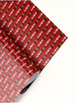 Buy Ho Ho Ho Habibi Red Wrapping Paper – UAE-Themed Christmas Gift Wrap in UAE