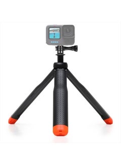 اشتري 4-in-1 Floating Selfie Stick for GoPro Hero 11, 10, 9, 8, 7, 6, 5, 4, 3, Max, Fusion, Session, DJI OSMO, AKASO, Insta360 - Use as Floating Handle, Extendable Monopod, Hand Grip, Tripod Stand في الامارات