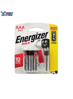 Buy Energizer Max AAA 3+1 in Egypt