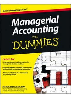 Buy Managerial Accounting For Dummies in UAE