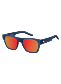 Buy Men's UV Protection Rectangular Sunglasses - Th 1975/S Blue Millimeter - Lens Size: 51 Mm in UAE