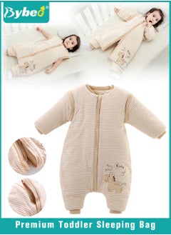 Buy Baby Sleep Sack, Soft Baby Sleeping Bag, Swaddling Blanket, Swaddle Wrap, Pure Cotton Wearable Blankets with Removable Sleeves and Legs, Easy Zip Access Nappy Change, for Newborn Babies 1-3 Years in UAE