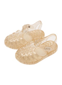 اشتري Kids Crystal Sandals 3-9 Years Princess JellyFlash Gold Flash Gold في السعودية