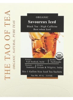 اشتري Organic Black Tea Savoureux Iced  6 -1 Gallon Sized Sachets 3.0 oz (85 g) في الامارات