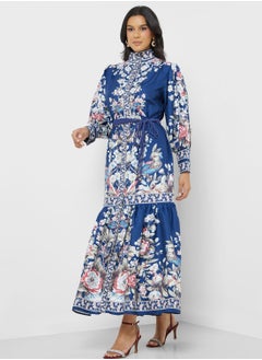 Buy Abtract Print Dress in UAE