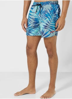 Buy Printed Drawstring Swimshorts in Saudi Arabia