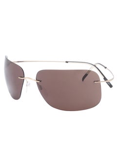 اشتري Unisex Rectangular Shape Sunglasses - 8723 75 7530 - Lens Size: 64 Mm في الامارات