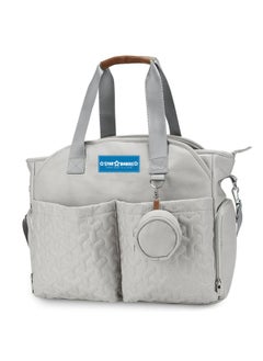 Buy Diaper Portable Bag With Pacifier Bag Large Capacity Khaki in UAE