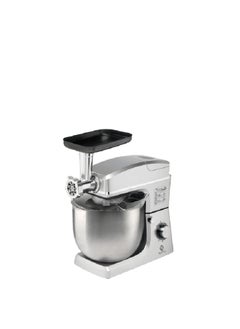 Buy 2X1Stand Mixer&Meat Mincer1500W/7L/2Years Warranty (Silver) in Egypt