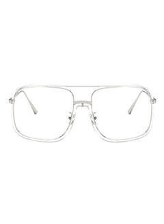 Buy Retro Style Square clear Frame Eyeglasses Unisex Student Simple Eyewear in Saudi Arabia