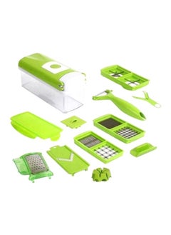 Buy 12-In-1 Vegetable Fruit Slicer Multicolour in UAE