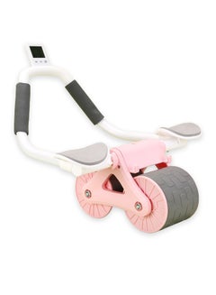 Buy Multifunctional Abdominal Fitness Wheel, Automatic Rebound Abdominal Curling Wheel, Abdominal Muscle Training Tool (With Timer and Mobile Phone Holder) in Saudi Arabia