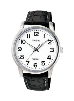 Buy Leather Analog Watch MTP-1303L-7BVDF in Egypt