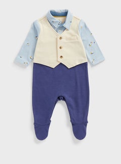 Buy Kids Essential Mock Waistcoat Set in UAE