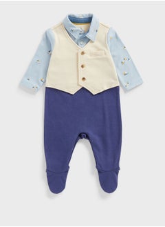 Buy Kids Essential Mock Waistcoat Set in UAE