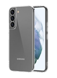 Buy Samsung Galaxy S22 Case, Soft Slim TPU Shockproof Scratch-Proof Crystal Clear Case in UAE