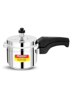 اشتري Master Stainless Steel Outer Lid Pressure Cooker For Healthy Cooking Mirror Finish Easy To Clean 1.5 L في الامارات