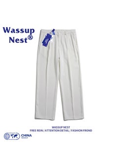 اشتري New WASSUP NEST Fashion Straight Casual Pants في السعودية