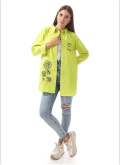 Buy Side Embroidered Pattern Shirt in Egypt