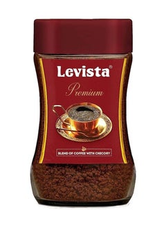 Buy Levista Premium Instant Coffee Blended with Chicory 100g in UAE