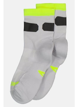 Buy Men 1 Pair Brand Logo Ankle Socks, Grey Combo in Saudi Arabia