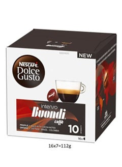 اشتري Buondi Caffe Intenso 16 Coffee Capsules 112g في الامارات