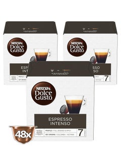 اشتري Nescafe Dolce Gusto Grande Intenso Coffee ( 48 Capsules) Pack Of 3 في الامارات