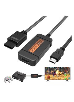 اشتري HDMI Adapter Compatible with Nintendo 64/Game Cube/SNES, HDMI Cable and Adapter HDMI Converter Gamecube HDMI Adapter with HDMI Cable Retro Gaming HDMI Adapter for Gaming Consoles with HDMI Cable في السعودية