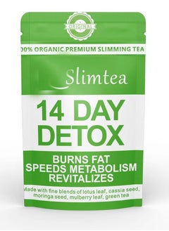 اشتري Detox Tummy Tea Bags Support Healthy Digestive And Metabolism 14 Bags في السعودية