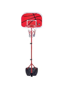 Buy 2 In 1 Children Sport Portable Basketball Stands Adjustable For Kids in UAE