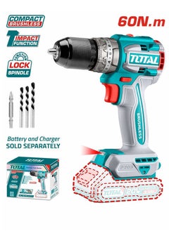 اشتري Tidli206021 Li-Ion Compact Brushless Impact Drill في مصر