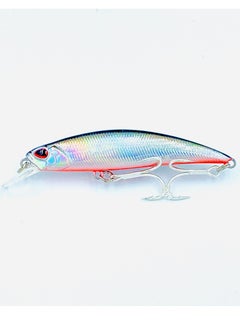 اشتري Oakura Brute Fishing Lure BKK Triple Hook - 90mm Length, 19g Weight, Vibrating Sinking Action, Low Air Resistance Design, 10 Mesmerizing Colors في الامارات