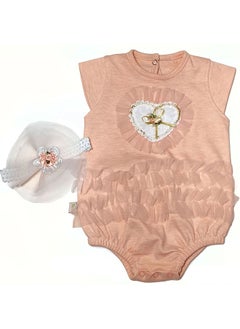 Buy Baby Girls Jumpsuit Dress + Headband in Egypt