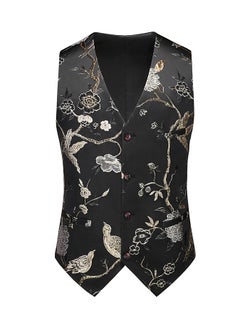 Buy New Men's Hollowed Out Slim Fit Fashionable Plus Size suit Vest in Saudi Arabia