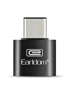 اشتري محول ET-OT18 من النوع C إلى USB OTG، محول Earldom mini type-c OTG من النوع c USB، محول Earldom OTG USB إلى -Type-C عالي السرعة في مصر