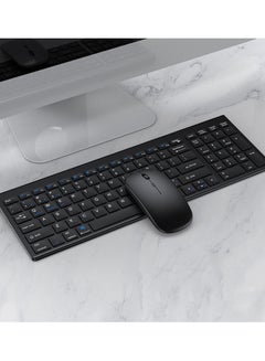 Buy Wireless Keyboard Mouse Set Rechargeable in Saudi Arabia