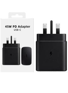 Buy 45W Travel Adapter (Super Fast Charging & No USB  C Cable) Black in Saudi Arabia