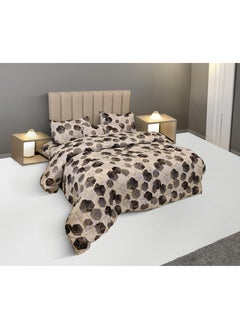 Buy Comforter set single bed 4Pcs with soft filling 160*220 cm in Saudi Arabia