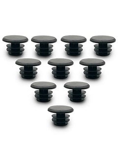 Buy 10 Pieces Handlebar Bar End Plugs Caps Bicycle Handlebar End Caps For Road Mountain Bike Most Bicycle Grip Bar End Plugs (Black) in Saudi Arabia