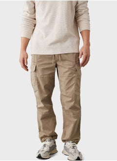 Buy Pocket Detail Drawstrings Cargo Pants in UAE