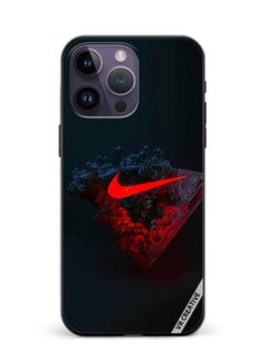 Buy Protective Case Cover For Apple iPhone 15 Pro Max Nike Design Multicolour in UAE