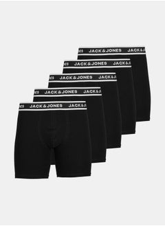 Buy Pack of 5 - Solid Boxer Briefs in Saudi Arabia