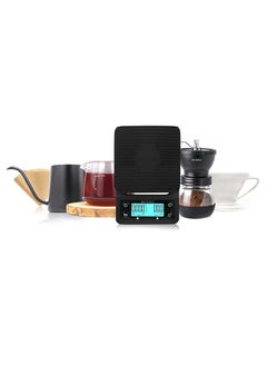 Buy Coffee Maker Drip Set With Grinder 6 in 1 Professional Machine With V60 System in Saudi Arabia