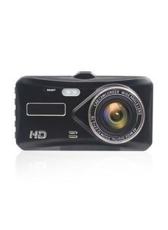 Buy Car 4 Inch Touch Dashcam HD 1296P Night Vision Hidden Double Recording Reversing Image DVR in UAE