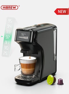 Buy Capsule Coffee Machine 6 In 1 Hot/Cold Multiple Espresso Cafetera Cappuccino Coffee Maker Dolce Gusto Nespresso Powder H1B in UAE