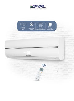 اشتري Split AC White 12000 BTU T1 Rotary R410a, EG12C, 2024 New Series Model, with 3M Pipe Kit, Golden Fin, Rotary, 1 Year Manufacturer Warranty, 1 Year Compressor Warranty في الامارات